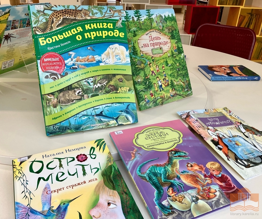 Книжная выставка «По книжному морю под парусом лета»