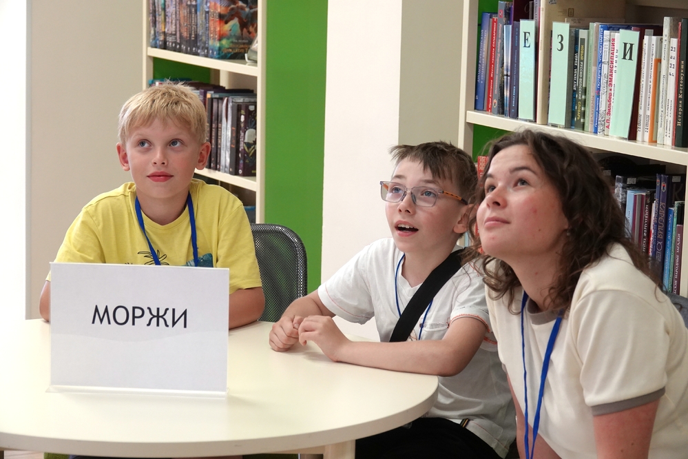 На летней программе «Арктика рядом. Покорители льда»