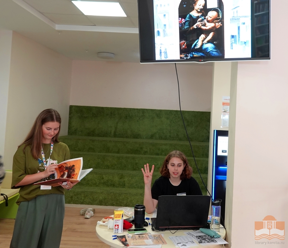 Ведущие программы «Академия искусств: художники Возрождения»: Надежда Хюннинен и Анастасия Пономарёва