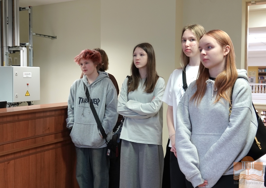 Экскурсия в Национальную библиотеку 8 класса средней школы № 33