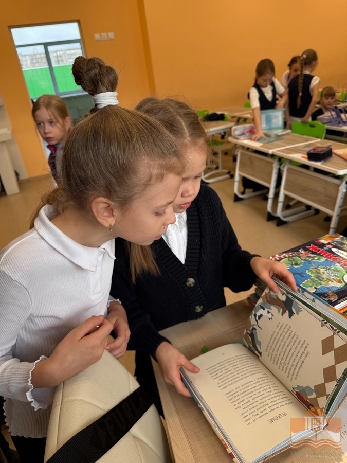Участники просветительской программы «В мире животных»