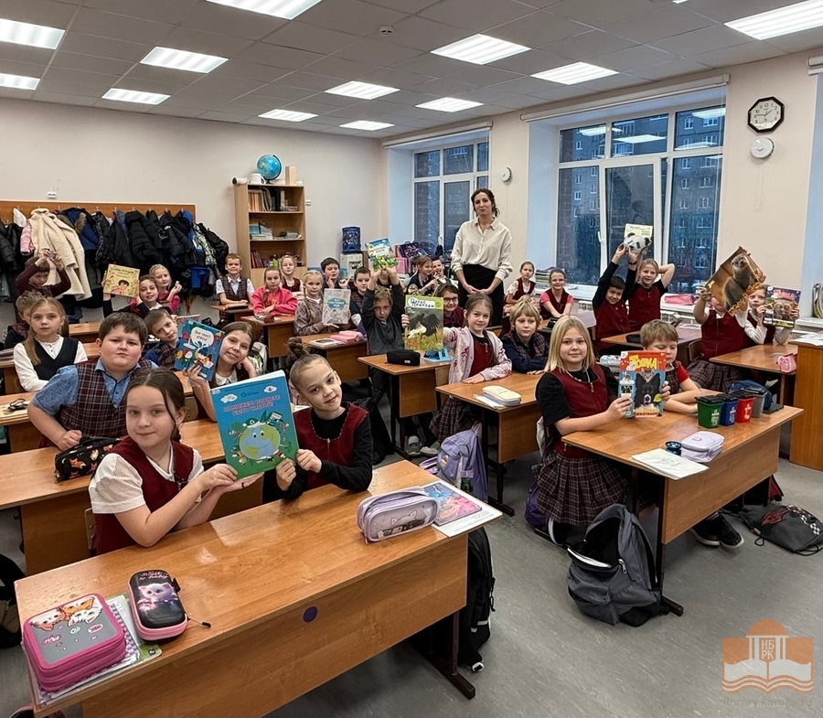 Участники просветительской программы «Экологическая тропа»