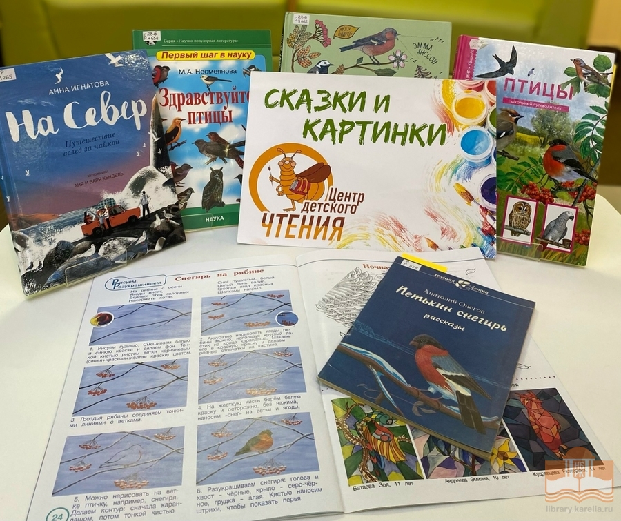 Книги из фонда Национальной библиотеки Карелии
