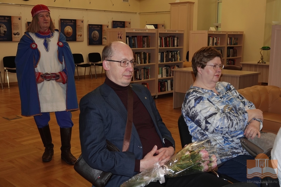 Творческая встреча с Анной Тиллес в Национальной библиотеке Карелии