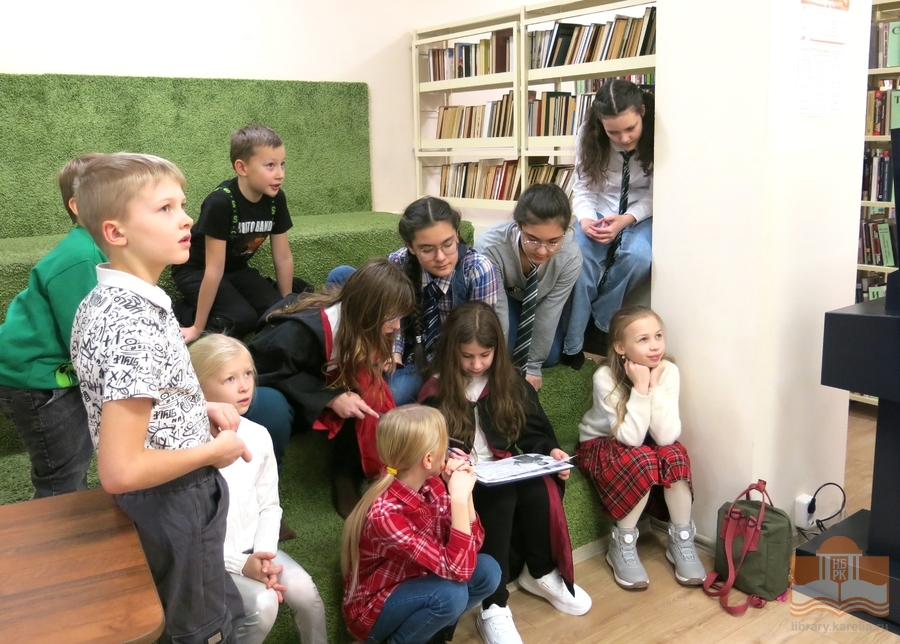 На программе клуба «Дорога в Хогвартс»