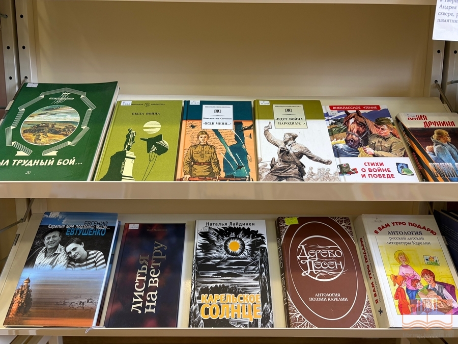 Книги, представленные на выставке «Когда строку рождает чувство»