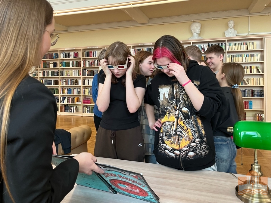Ознакомление с книжным фондом Национальной библиотеки