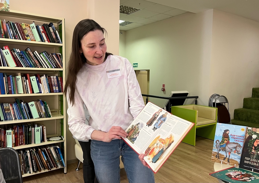Ознакомление с фондом книг Национальной библиотеки