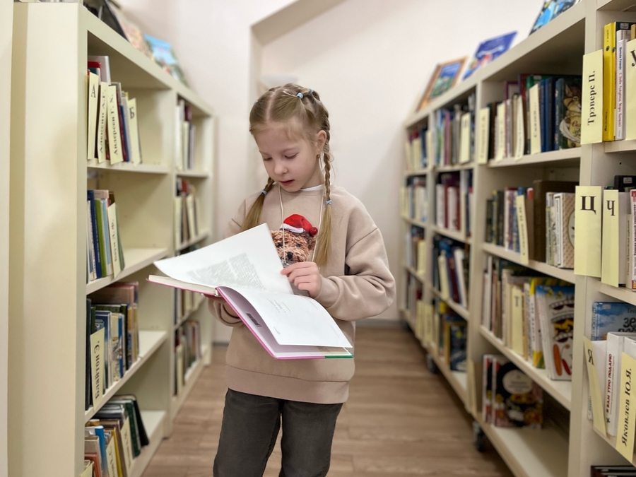 Ознакомление с фондом книг Национальной библиотеки