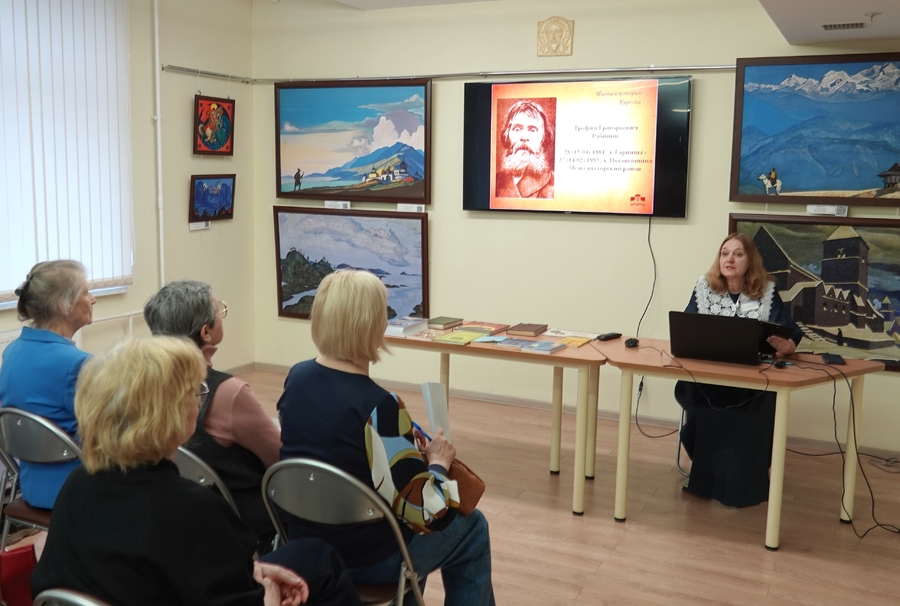На просветительской программе «Живое народное слово»
