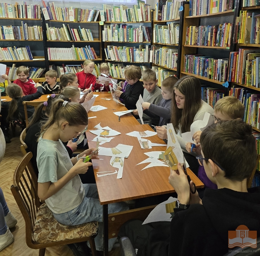 Участники Всероссийской недели детской книги в Лоухи