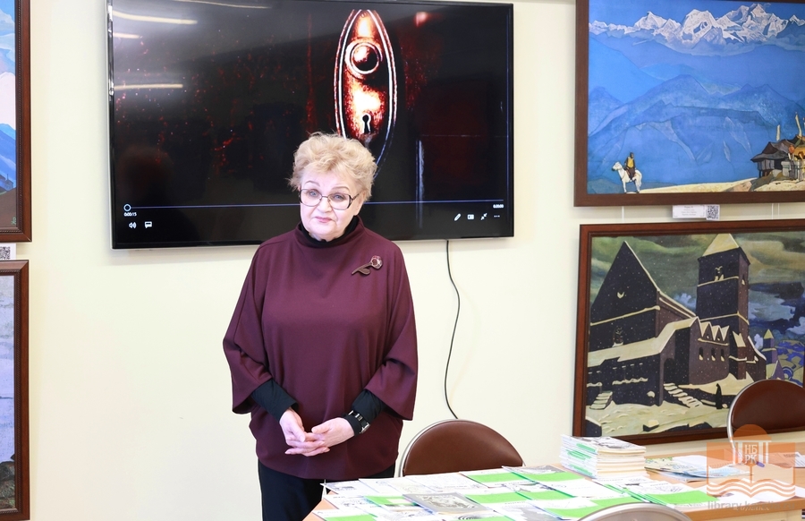 Л. П. Жохова, руководитель Карельского центра Николая Рериха