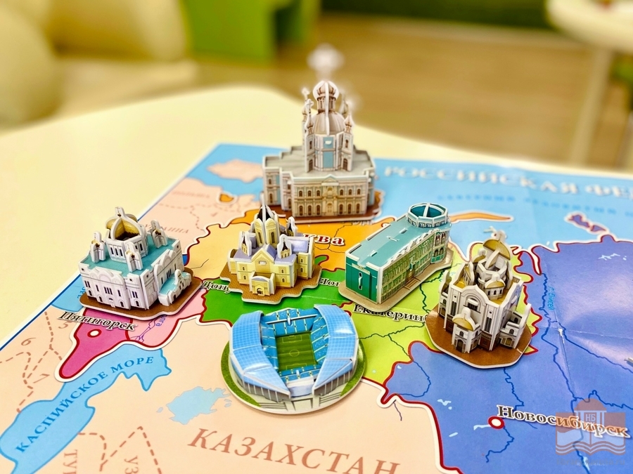 Готовые макеты достопримечательностей России