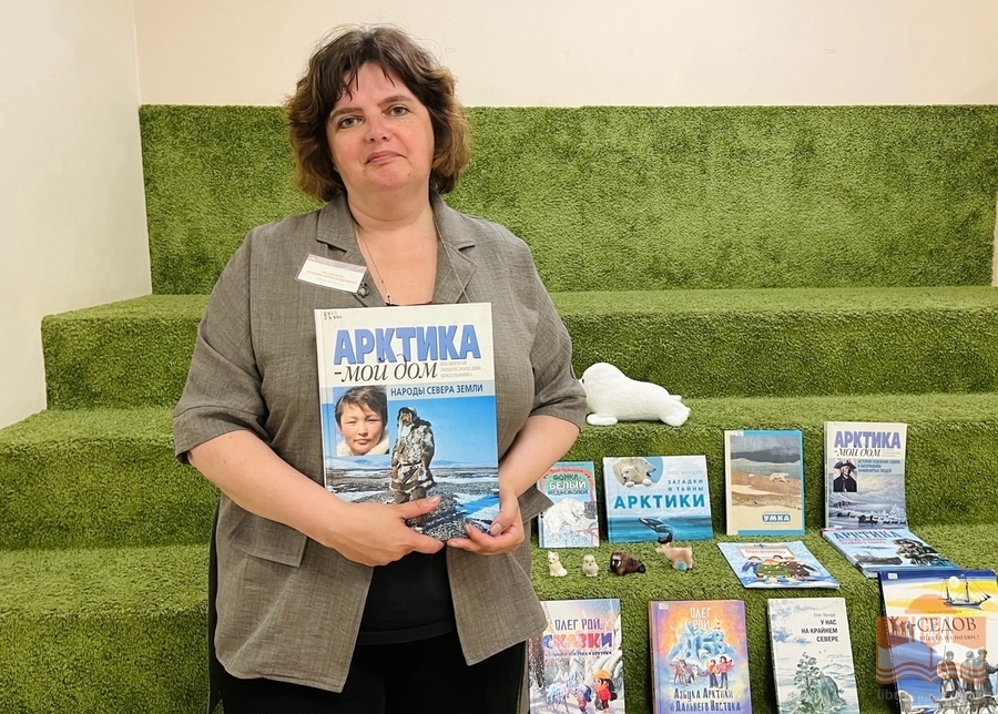 Ведущая летней просветительской программы «Арктика: звери, люди, ледоколы» Ксения Михайлова