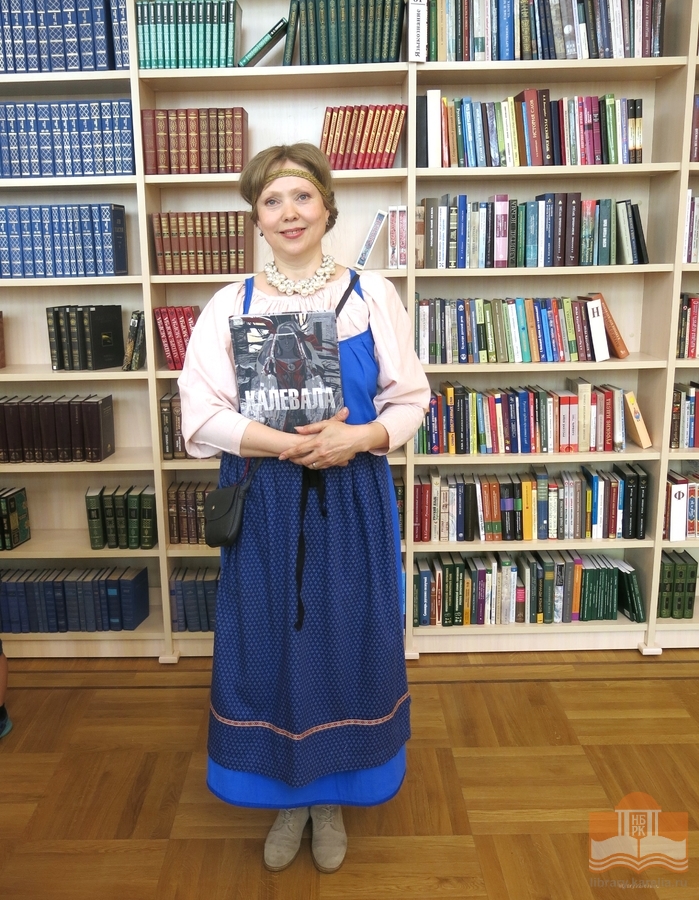 Ведущая программы «Сказочная Карелия» Лариса Феклистова