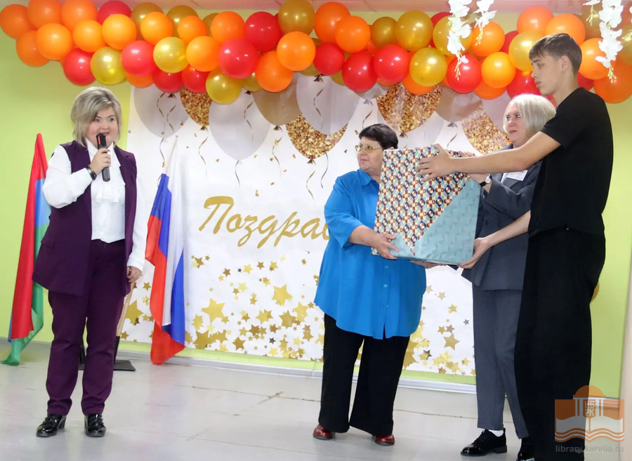 На открытии Сосновецкой модельной библиотеки