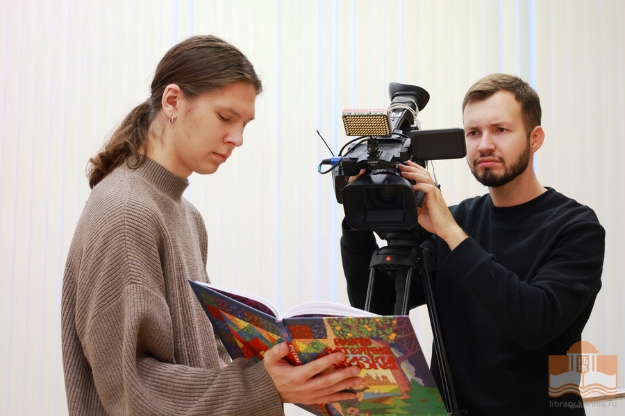 На презентации книги «Русские затейные сказки»